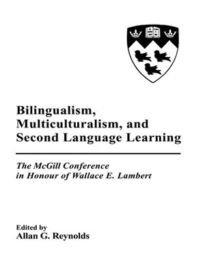cover image of Bilingualism, Multiculturalism, and Second Language Learning